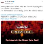 游戏王新手游《游戏王Cross Duel》开启封闭B测申请