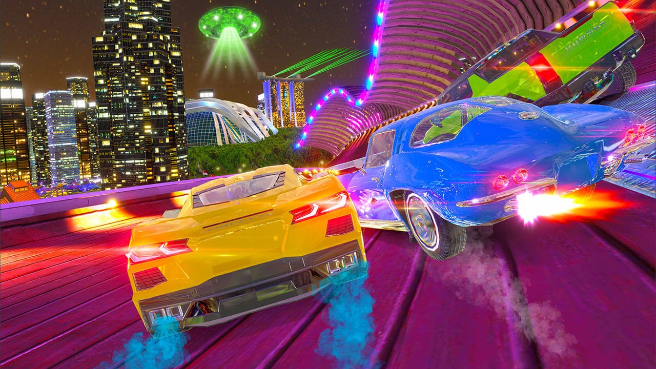 爽快街机赛车游戏《Cruis’n Blast》公开经典赛道视频