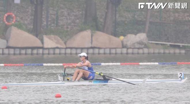 亞運划船女子單人雙槳　黃義婷奪第4