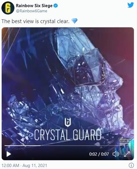 育碧公布《彩虹六号:围攻》Y6S3 Crystal Guard(水晶卫士)