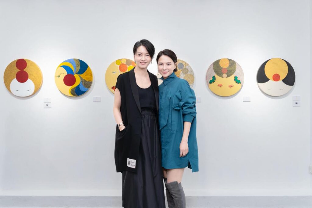 金馬影后化身畫家開展！梁詠琪力挺買4幅　林奕華讚：能量細膩又誠實