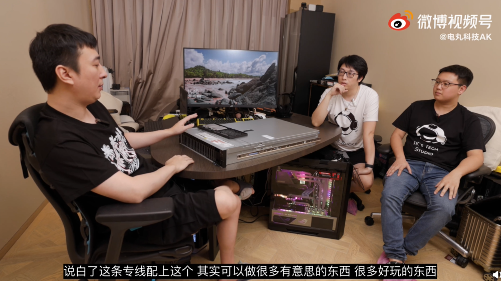 王思聪组装了一台百万元电脑:64核心128线程 跑分世界第四